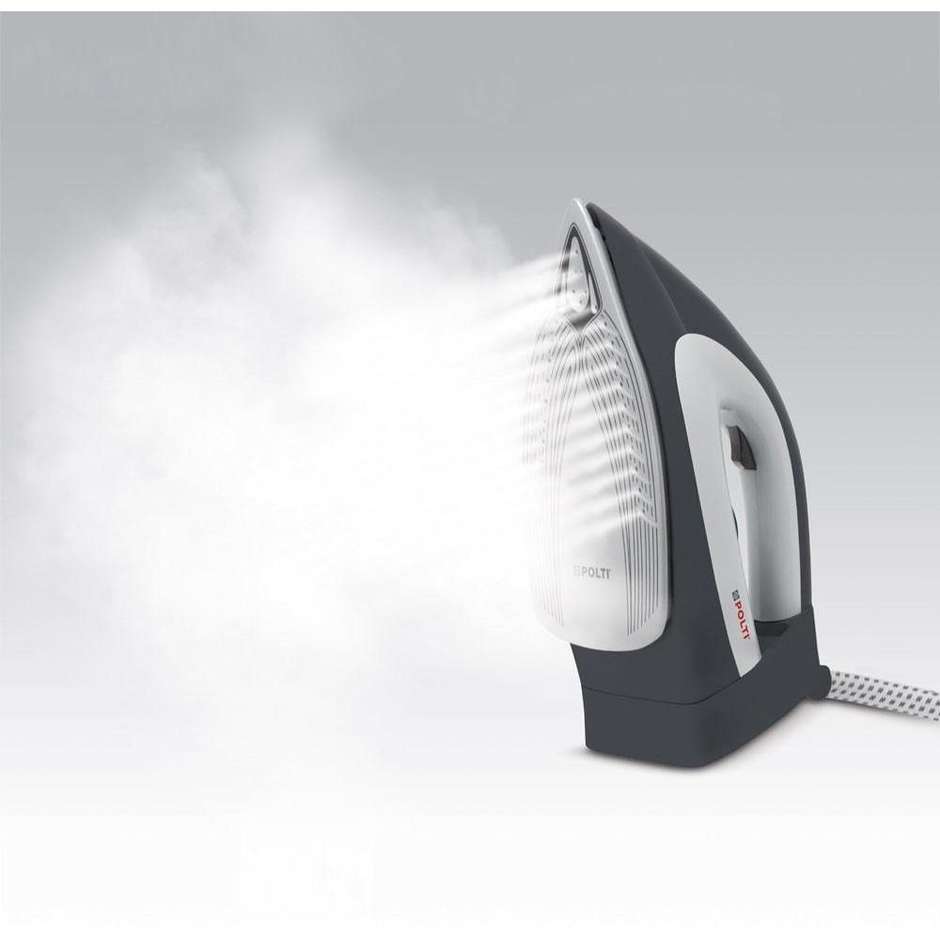 Polti Vaporella Simply VS10.12 Ferro da Stiro con Caldaia 2200 W 6,5 Bar Serbatoio Maxi 1,5 L Nero e Bianco