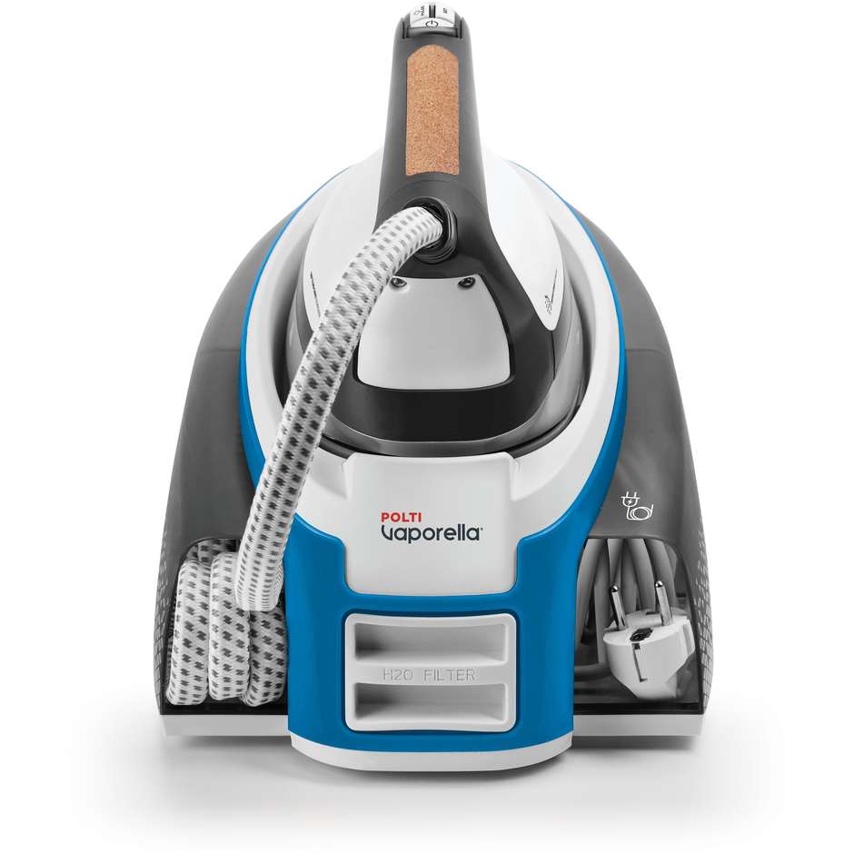 Polti VI50.40 Ferro da Stiro con Caldaia Potenza 2400 w Colore Bianco e Celeste