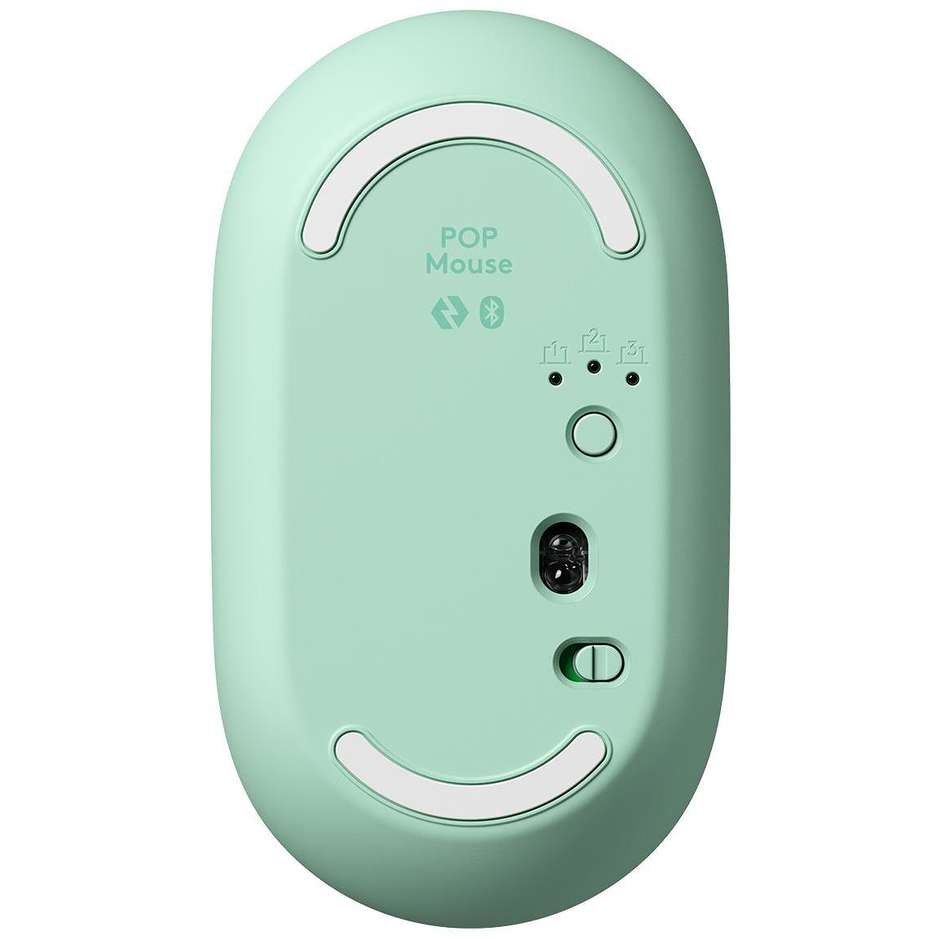 pop mouse with emoji - mint