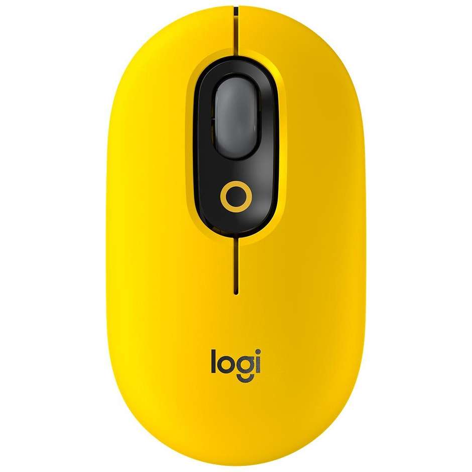 pop mouse with emoji - yellow