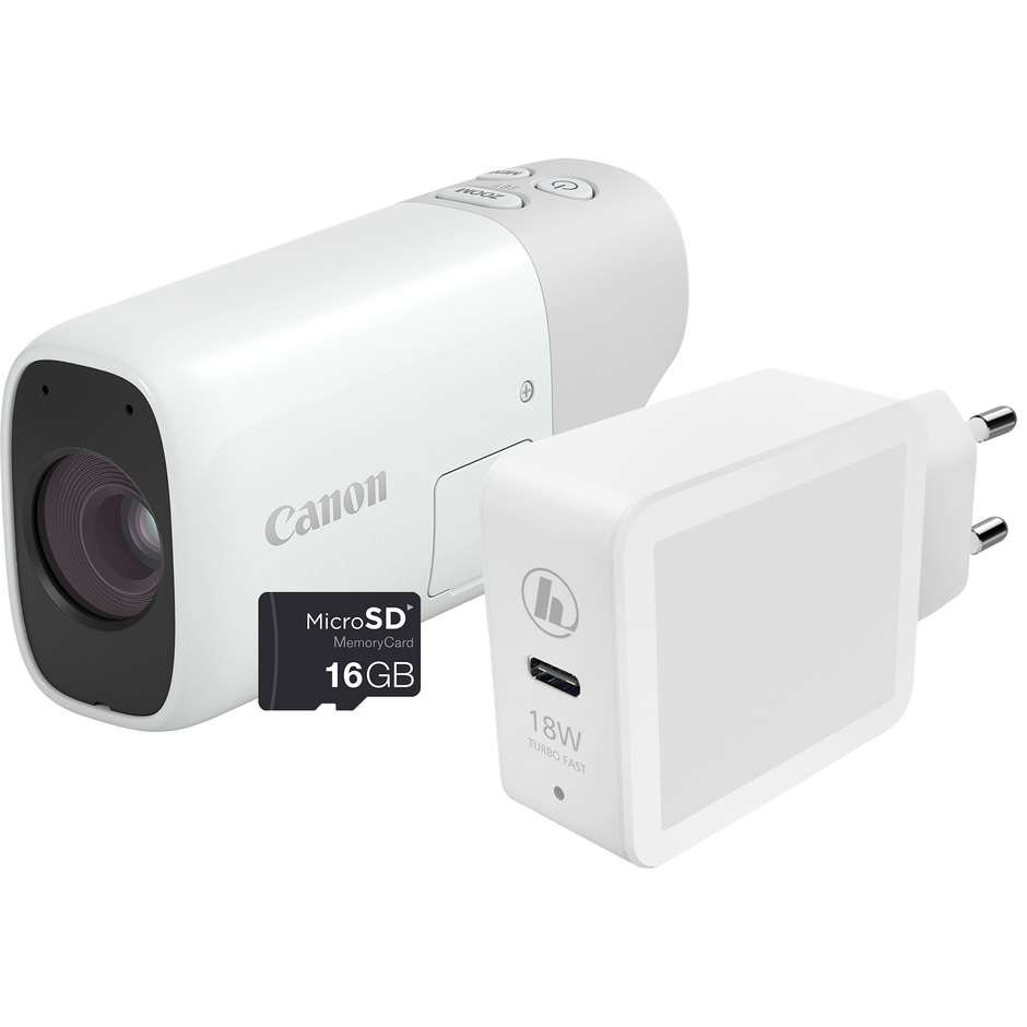 powershot zoom white essential kit