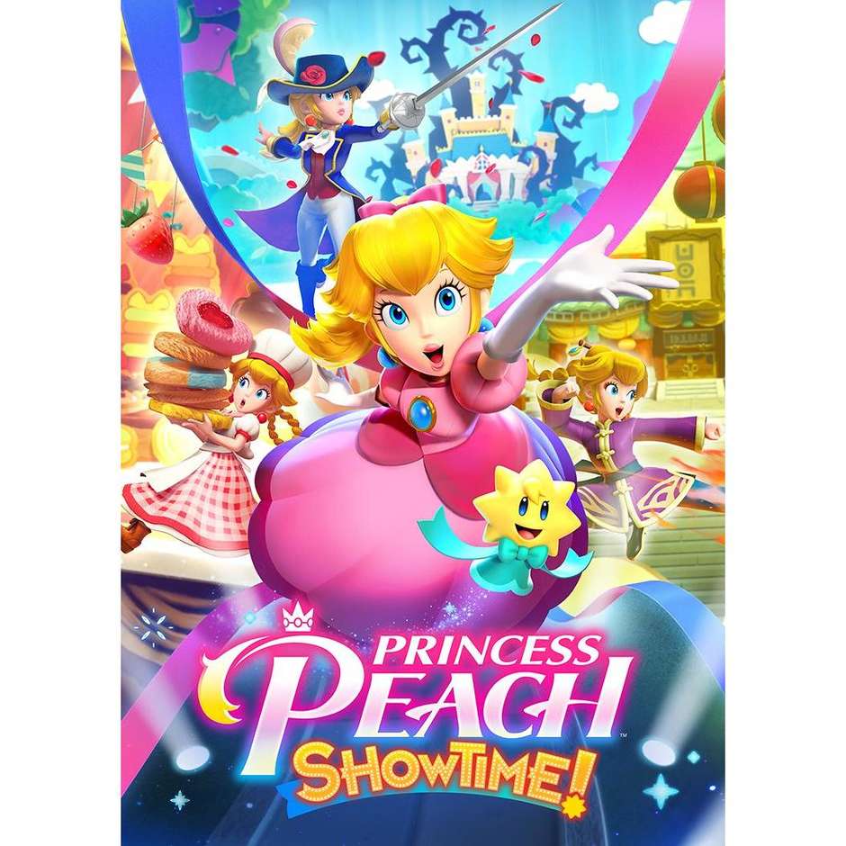 Princess Peach: Showtime! per Nintendo Switch (0045496511654) Videogioco di Azione e Avventura a Trasformazioni Edizione Standard Italiano Scheda di Gioco