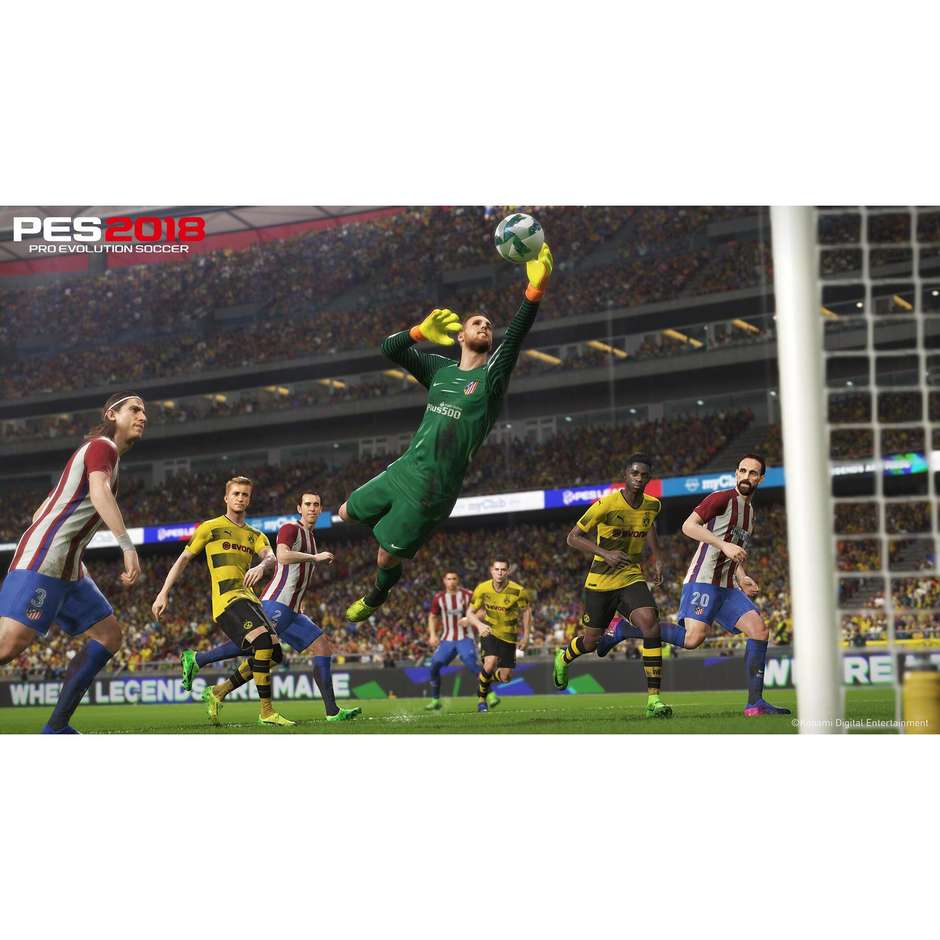 Pro Evolution Soccer 2018 Premium Edition (PES 2018) per Xbox One (4012927112199) Simulatore di Calcio Fisico Disco di Gioco
