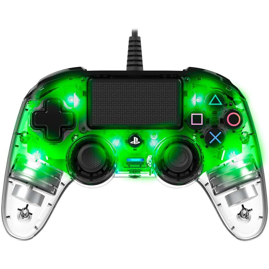 ps4 controller light green