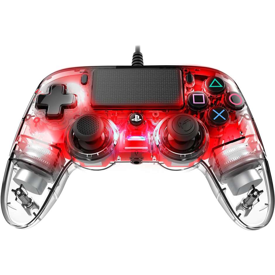 ps4 controller light red
