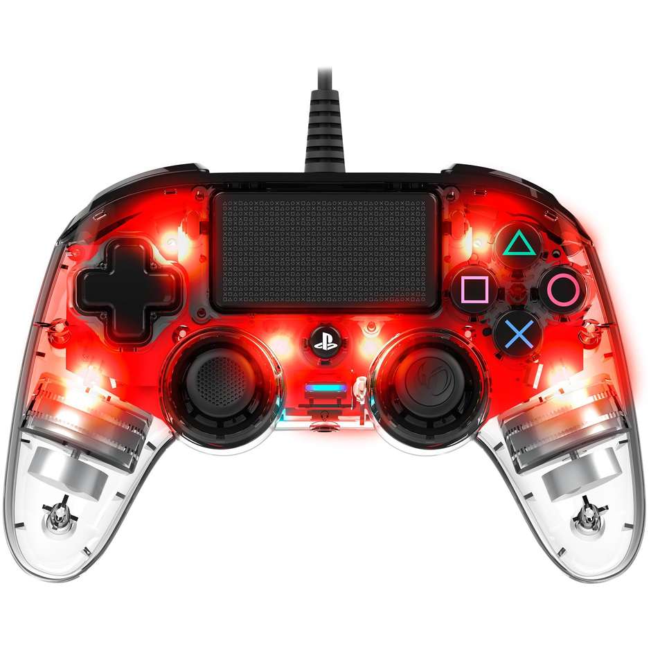 ps4 controller light red