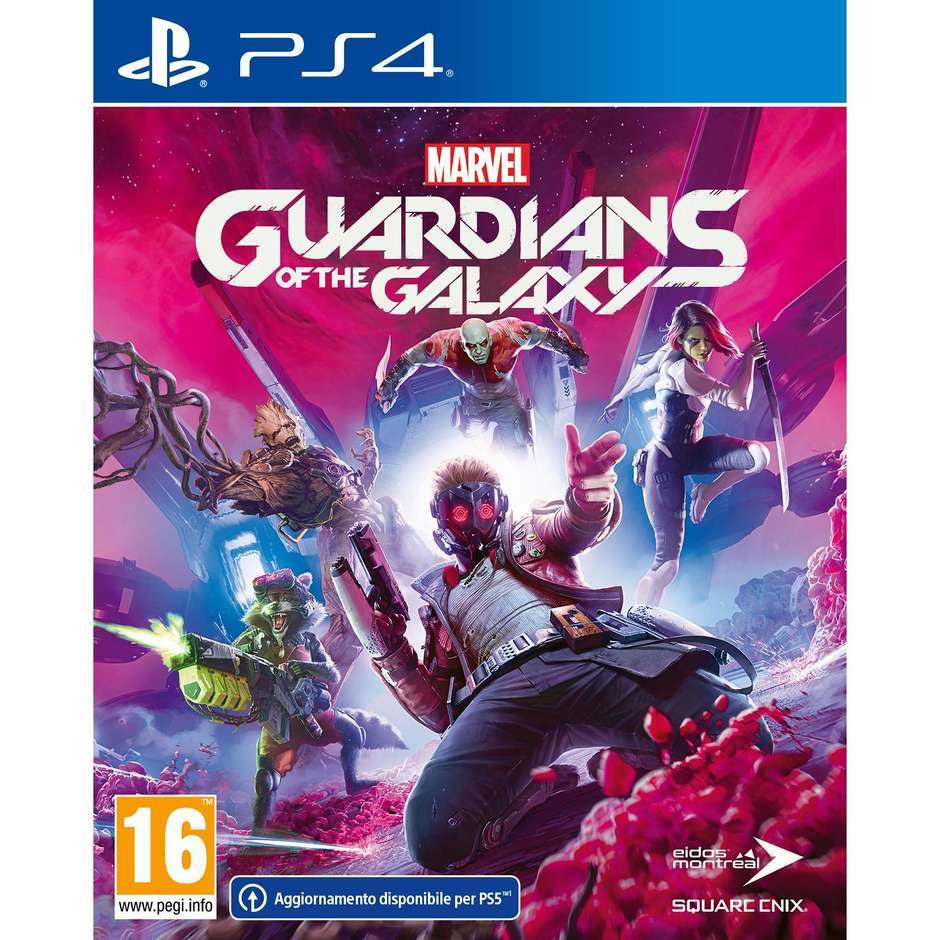 ps4 marvels guardians of the galaxy