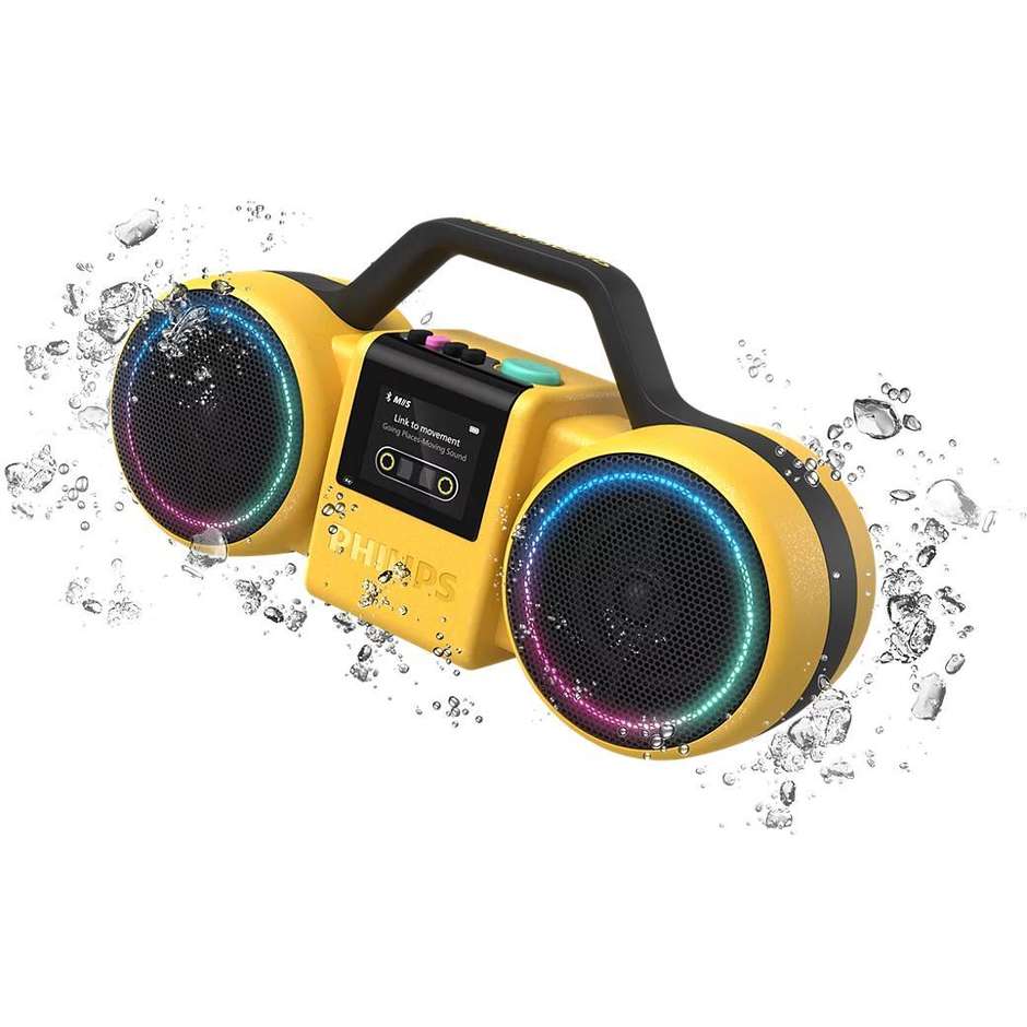 radioregistratore the roller bt yellow