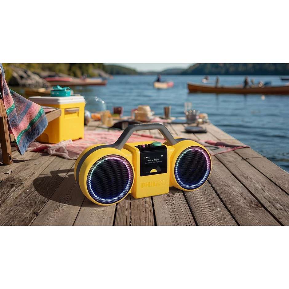 radioregistratore the roller bt yellow