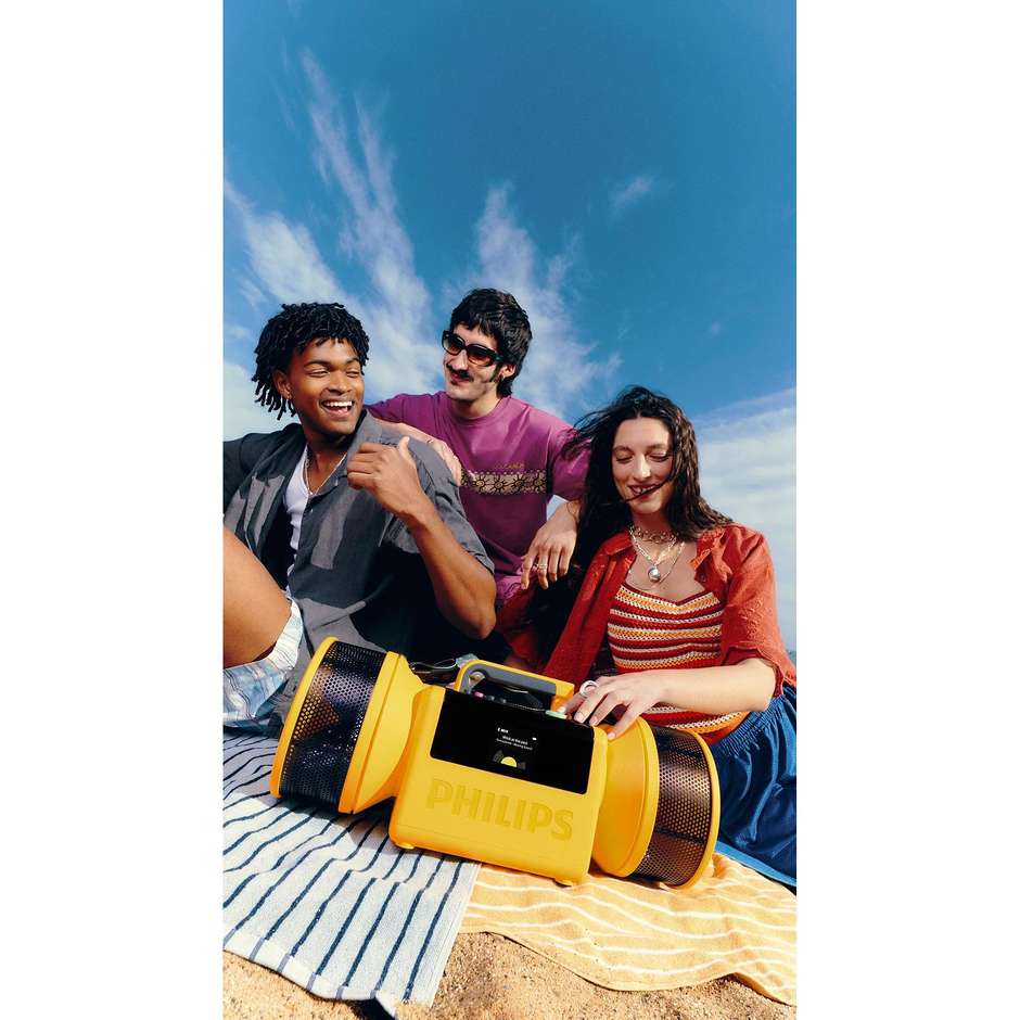 radioregistratore the tube bt yellow