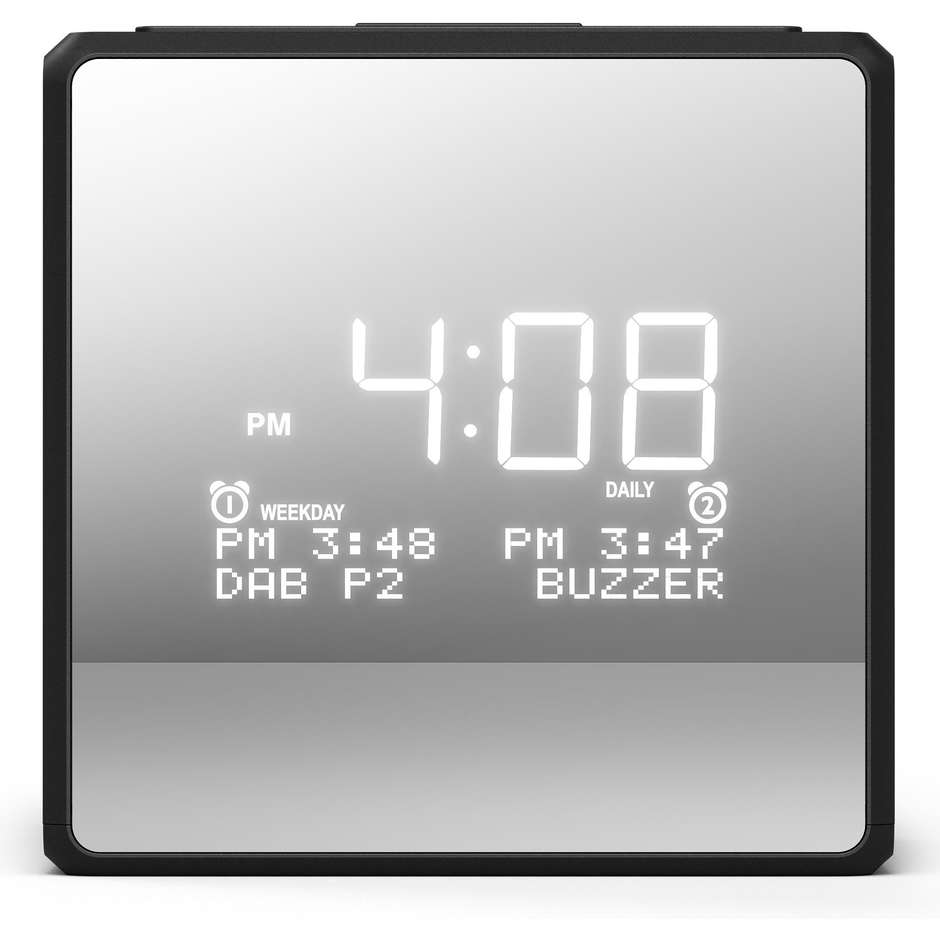 radiosveglia dab cube black type c