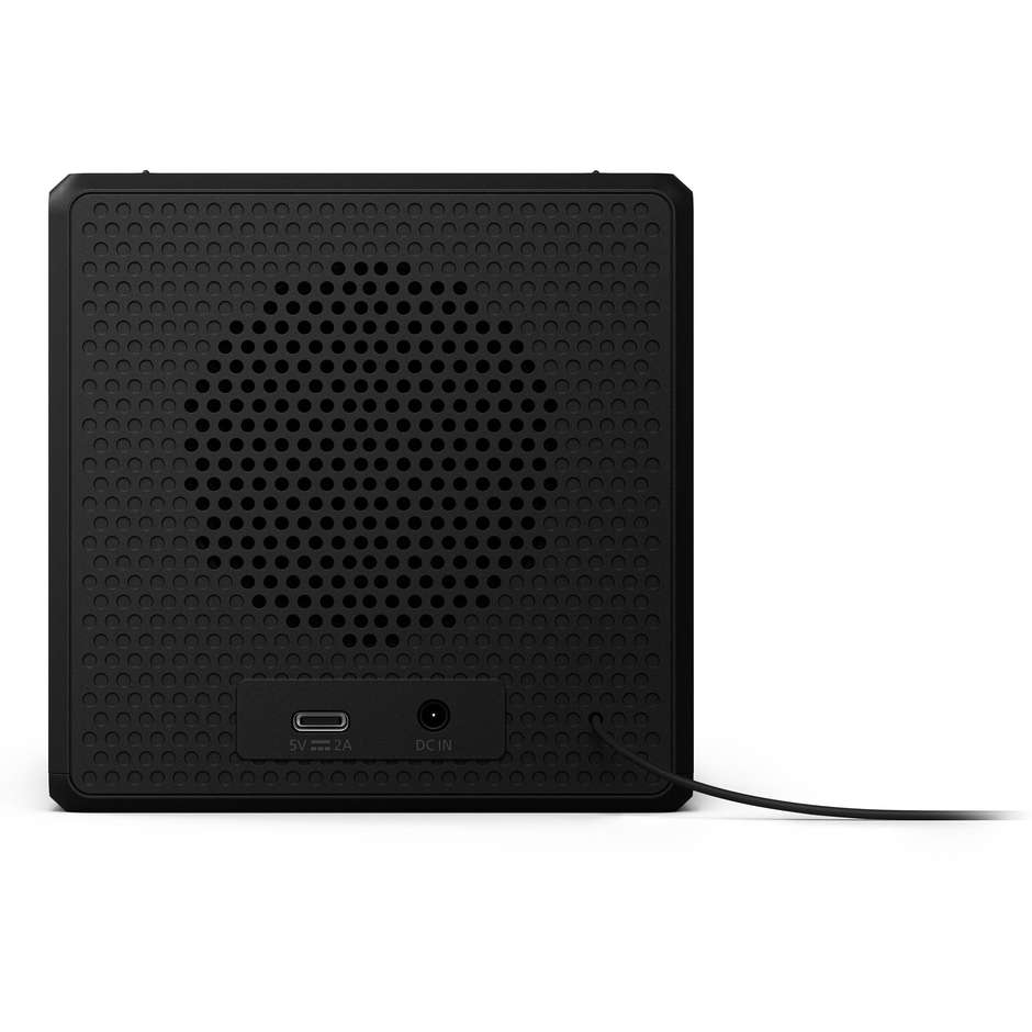 radiosveglia dab cube black type c
