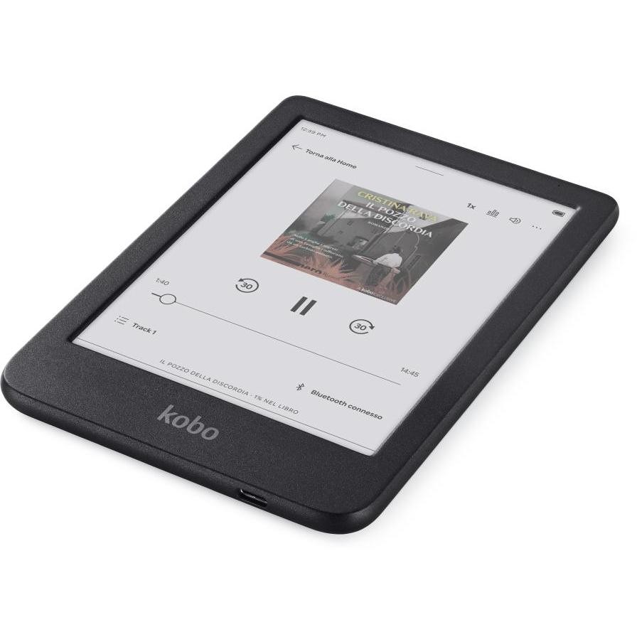 Rakuten Kobo Clara Colour N367-KU-BK-K-CK, e-reader 6″ a colori, 16 GB, nero