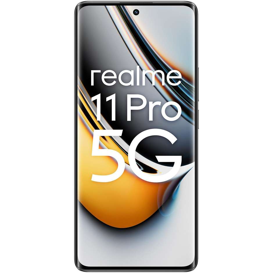 Realme 11 Pro Smartphone 5G 6.7" Ram 8 GB Memoria 256 GB Android 13 Colore Nero