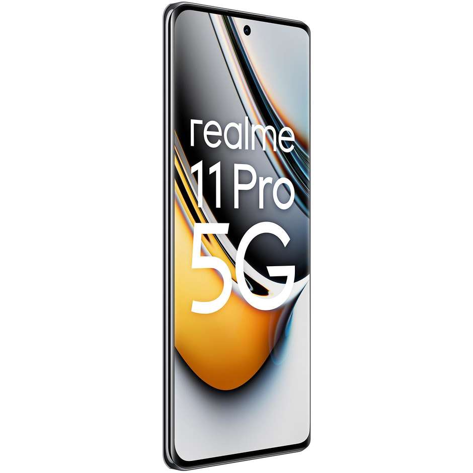 Realme 11 Pro Smartphone 5G 6.7" Ram 8 GB Memoria 256 GB Android 13 Colore Nero