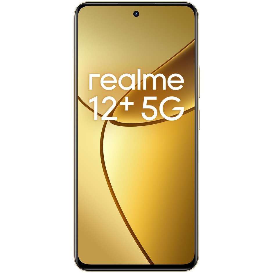 Realme 12+ 5G Smartphone 6,67" Ram 12 Gb Memoria 512 Gb Android colore beige