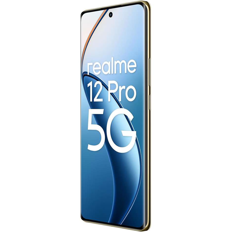 Realme 12 Pro 5G Smartphone 6,7" Ram 12 Gb Memoria 256 Gb Android colore blue