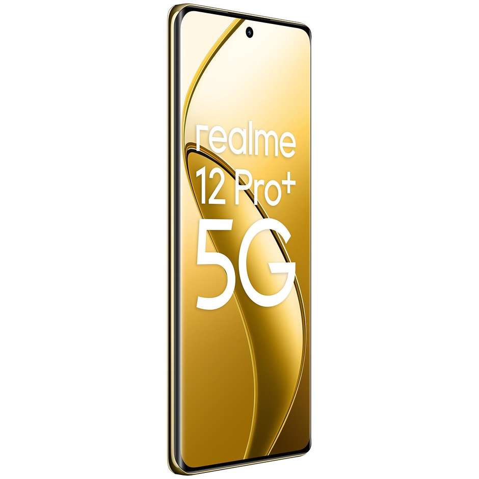 Realme 12 Pro+ 5G Smartphone 6,7" Ram 12 Gb Memoria 512 Gb Android colore beige