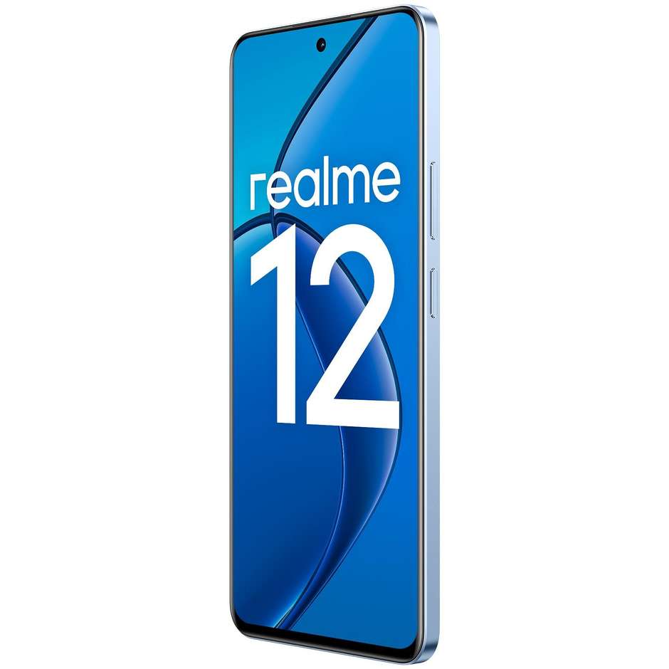 Realme 12 Smartphone 6,67" Ram 8 Gb Memoria 512 Gb Android 14 Colore Blu