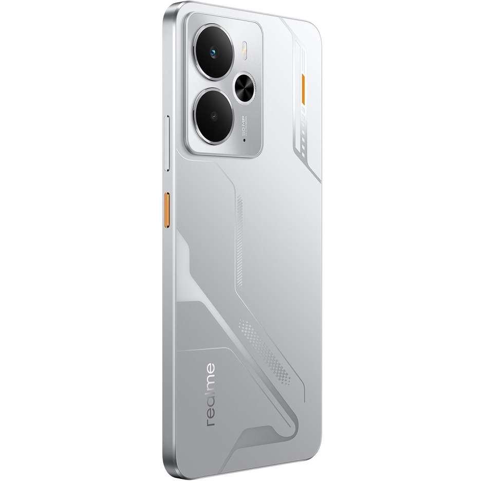 Realme 14 Smartphone 5G 6.67" Ram 12 GB Memoria 256 GB Android 15 Colore Argento