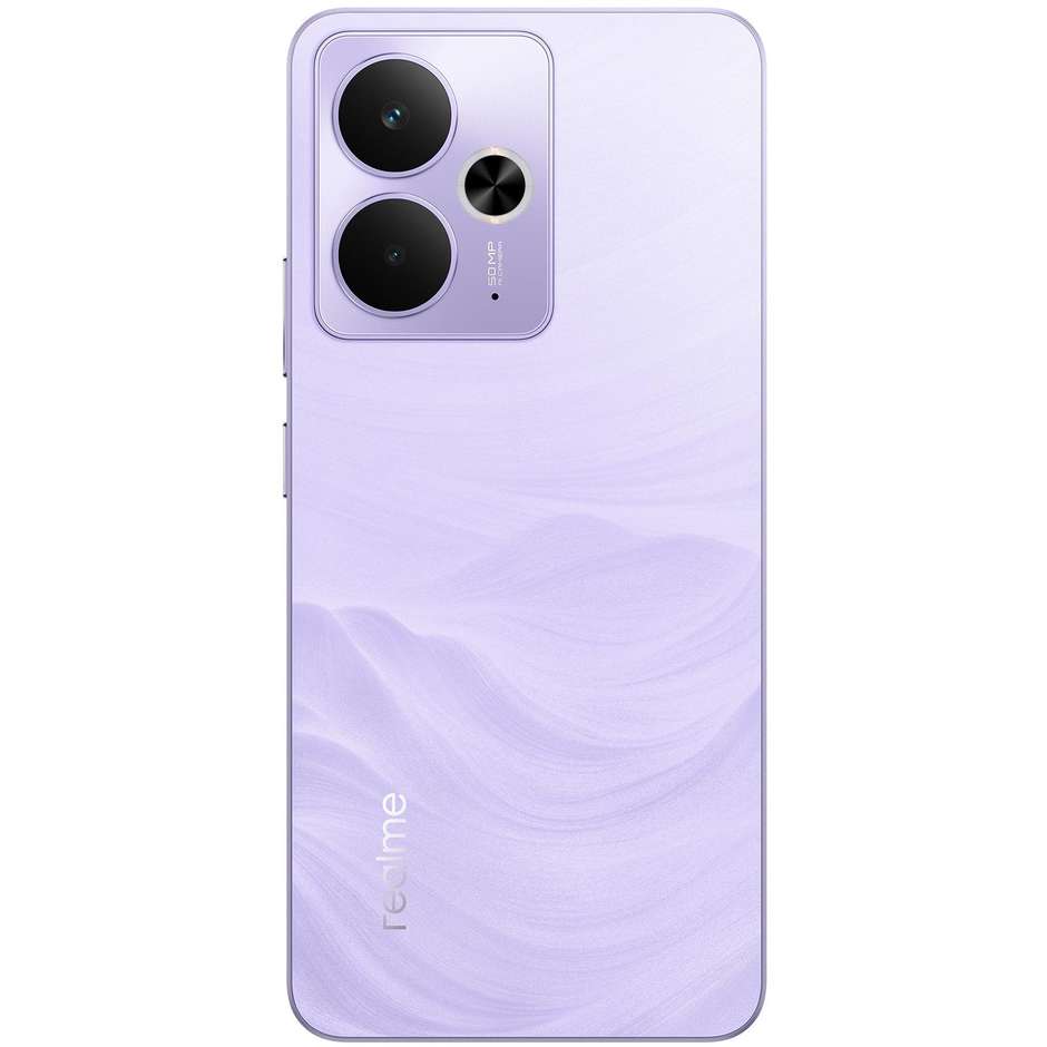 Realme 14T Smartphone 5G 6.67" Ram 8 GB Memoria 256 GB Android 15 Colore Viola