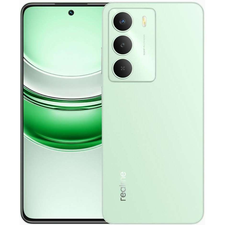 Realme 14x Smartphone 5G 6.67" Ram 8 GB Memoria 256 GB Android 15 Colore Verde