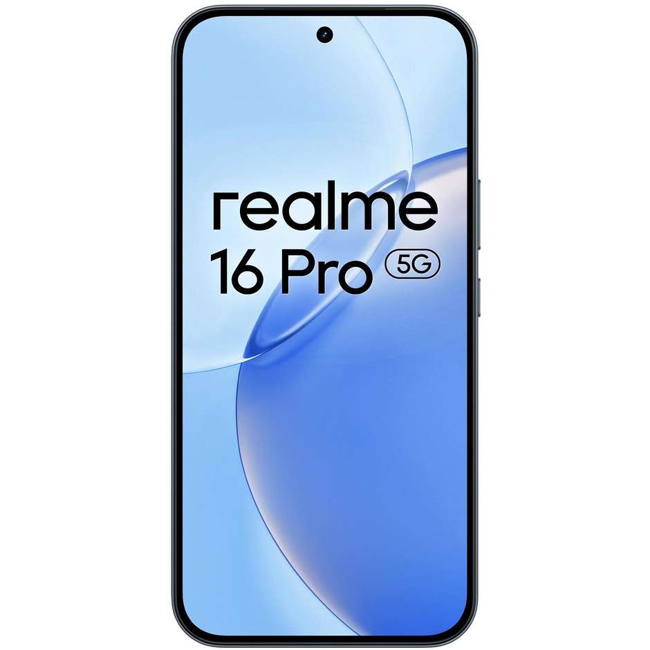 Realme 16 Pro Smartphone 5G 17,2 cm (6.78") AMOLED 120Hz 8 GB 256 GB 50 MP OIS Grigio (Pebble Grey)
