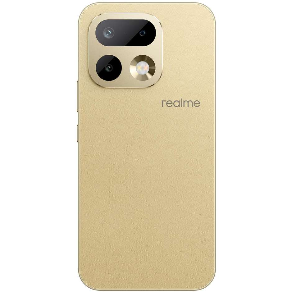 Realme 16 Pro Smartphone 5G 17,2 cm (6.78") AMOLED 120Hz 8 GB 256 GB 50 MP OIS Oro (Gold)