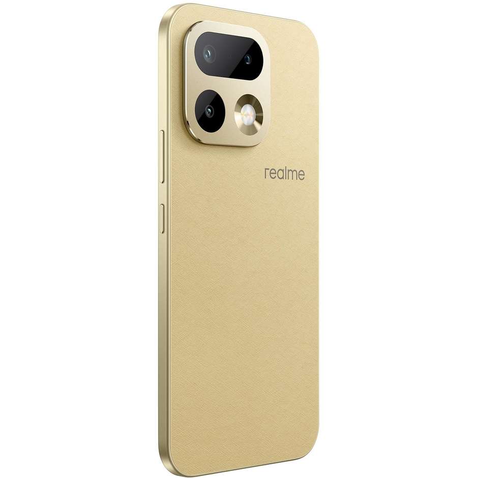 Realme 16 Pro Smartphone 5G 17,2 cm (6.78") AMOLED 120Hz 8 GB 256 GB 50 MP OIS Oro (Gold)