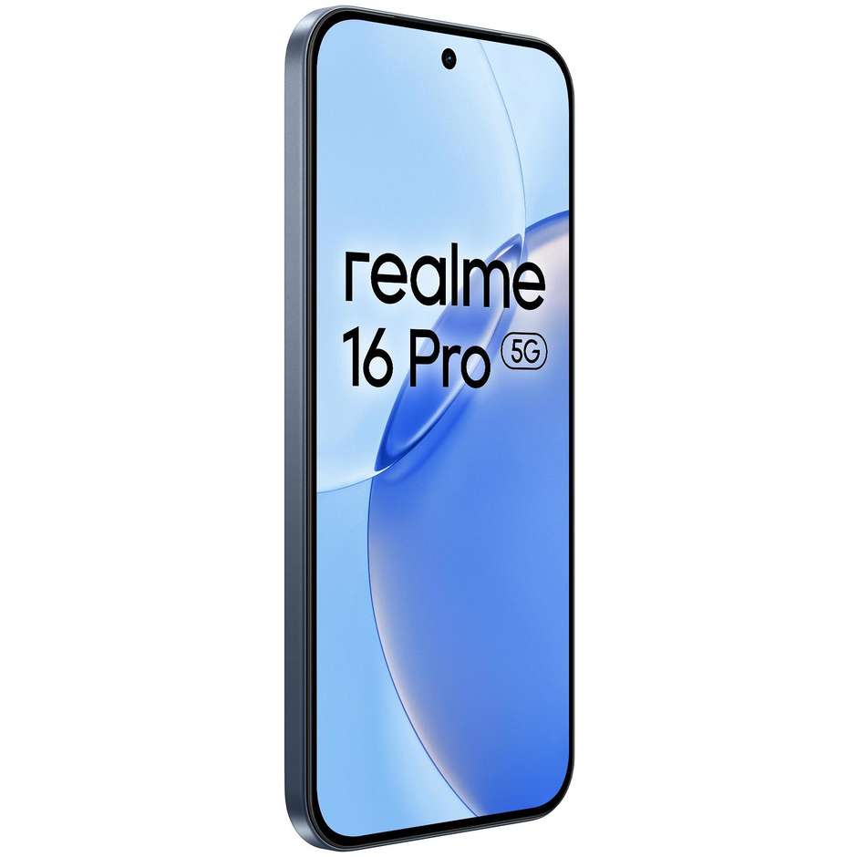 Realme 16 Pro Smartphone 5G 17,2 cm (6.78") AMOLED 144Hz 8 GB 512 GB 50 MP OIS Grigio (Pebble Grey)