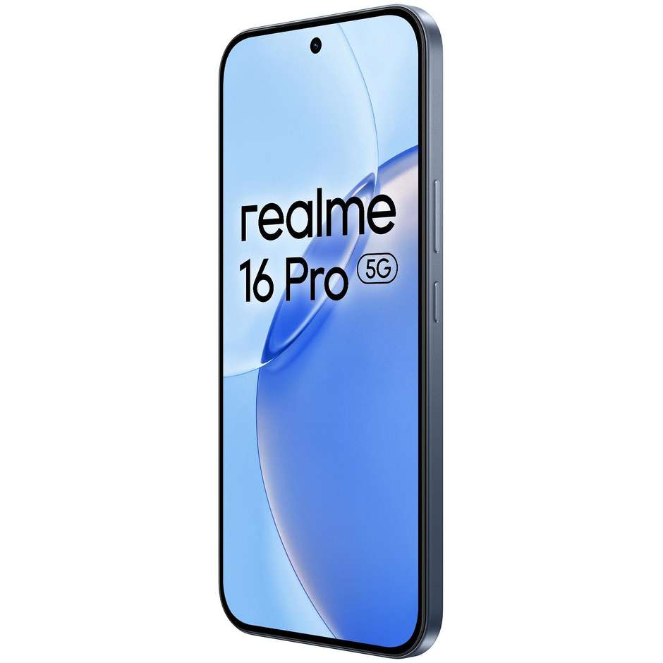 Realme 16 Pro Smartphone 5G 17,2 cm (6.78") AMOLED 144Hz 8 GB 512 GB 50 MP OIS Grigio (Pebble Grey)