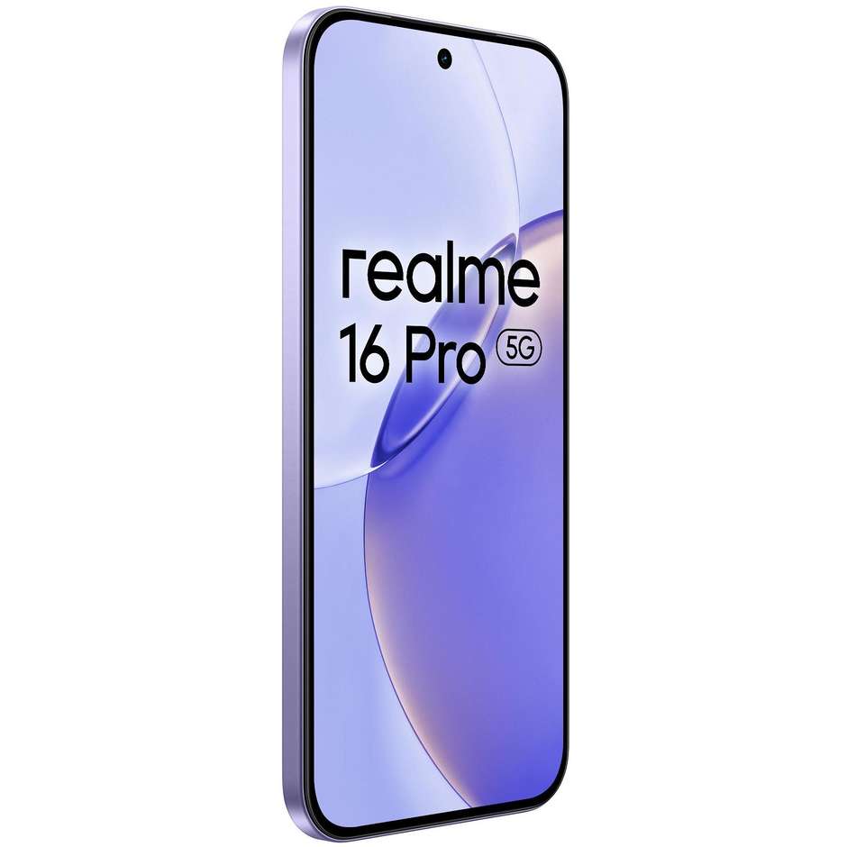 Realme 16 Pro Smartphone 5G 17,2 cm (6.78") AMOLED 144Hz 8 GB 512 GB 50 MP OIS Viola (Orchid Purple)