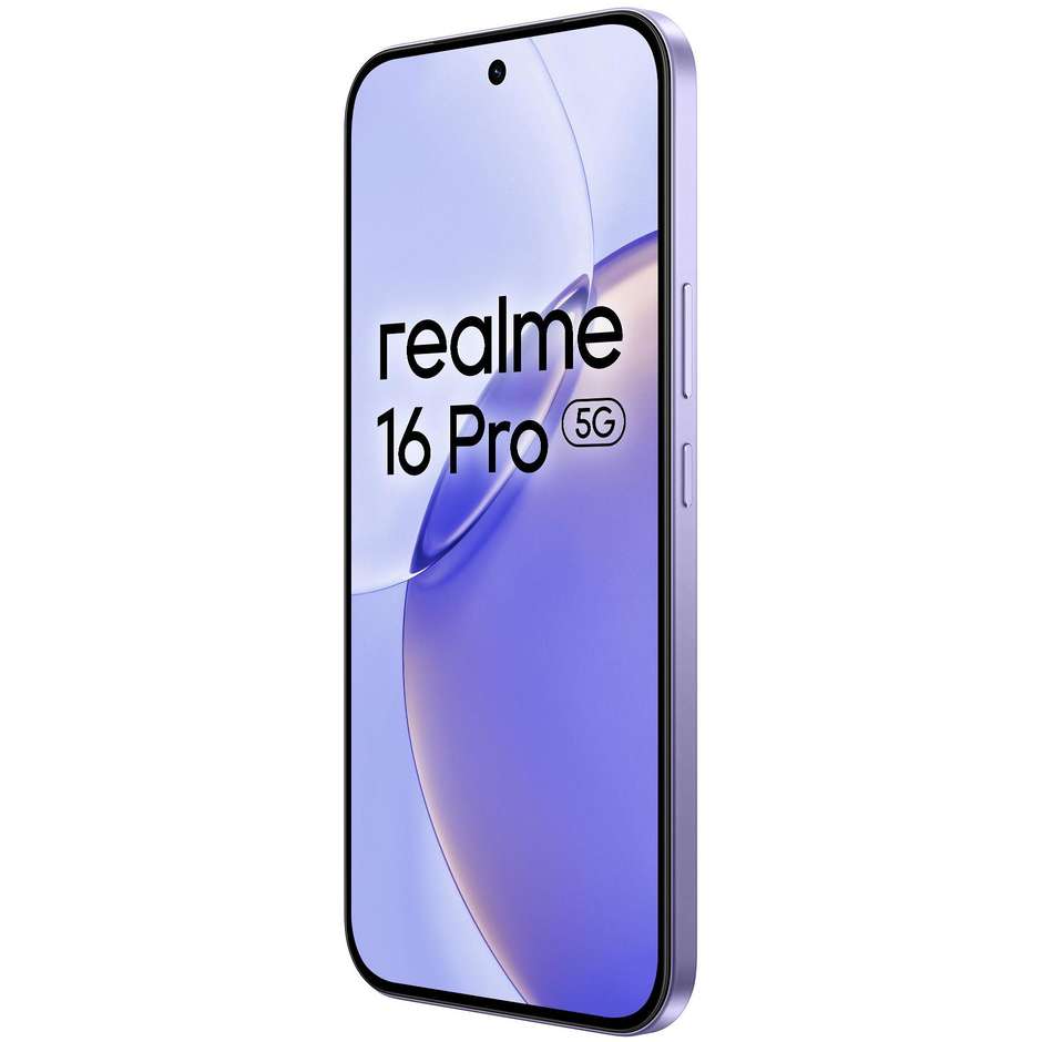 Realme 16 Pro Smartphone 5G 17,2 cm (6.78") AMOLED 144Hz 8 GB 512 GB 50 MP OIS Viola (Orchid Purple)