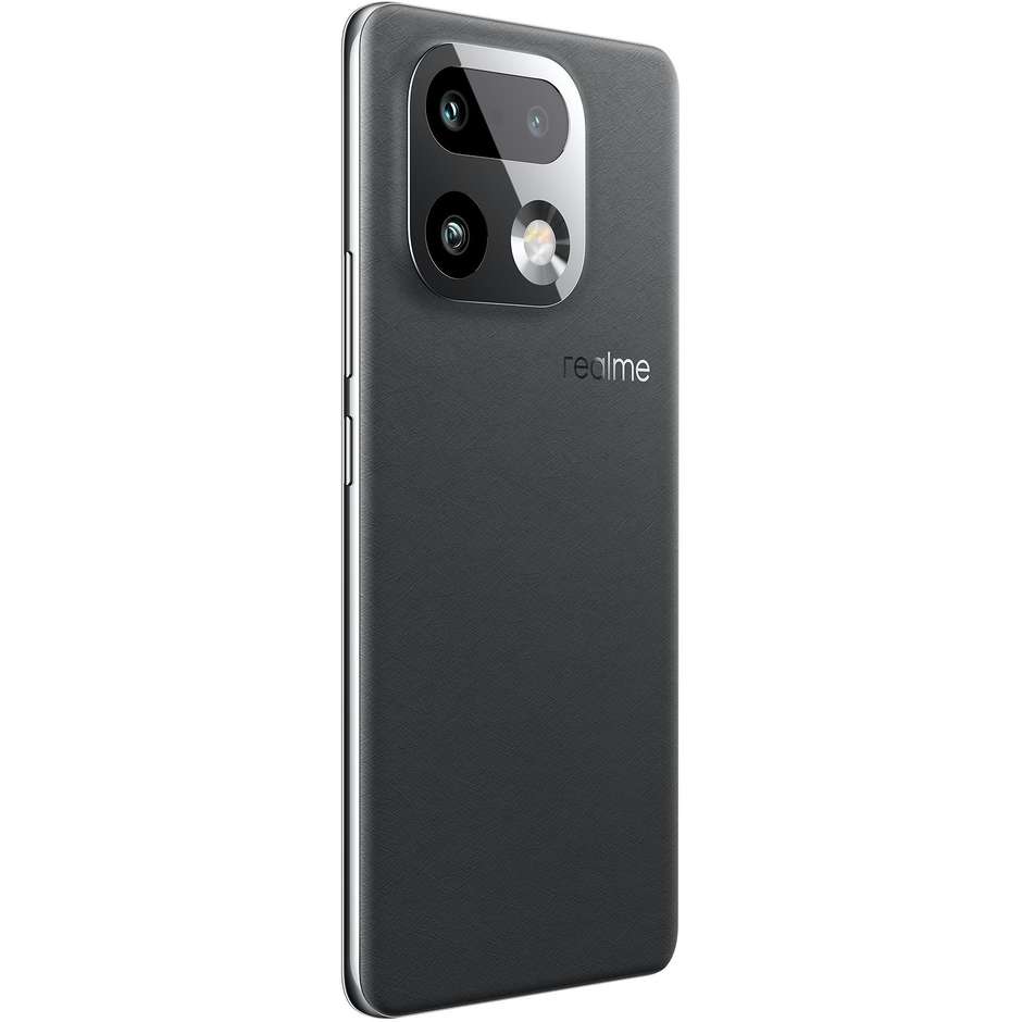 Realme 16 Pro+ Smartphone 5G 17,2 cm (6.78") Curved AMOLED 120Hz 12 GB 512 GB 200 MP OIS Grigio (Master Grey)