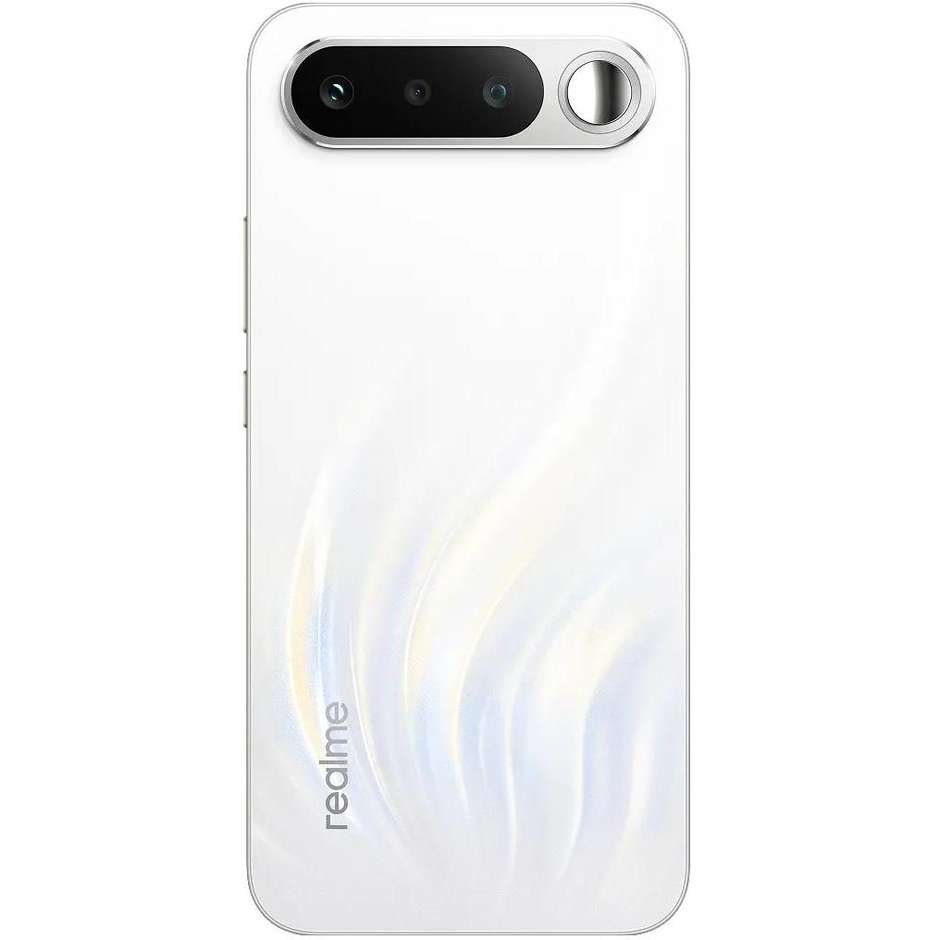 Realme 16 Smartphone 5G 17,2 cm (6.78") AMOLED 120Hz 8 GB 256 GB 50 MP AI Bianco (Air White)