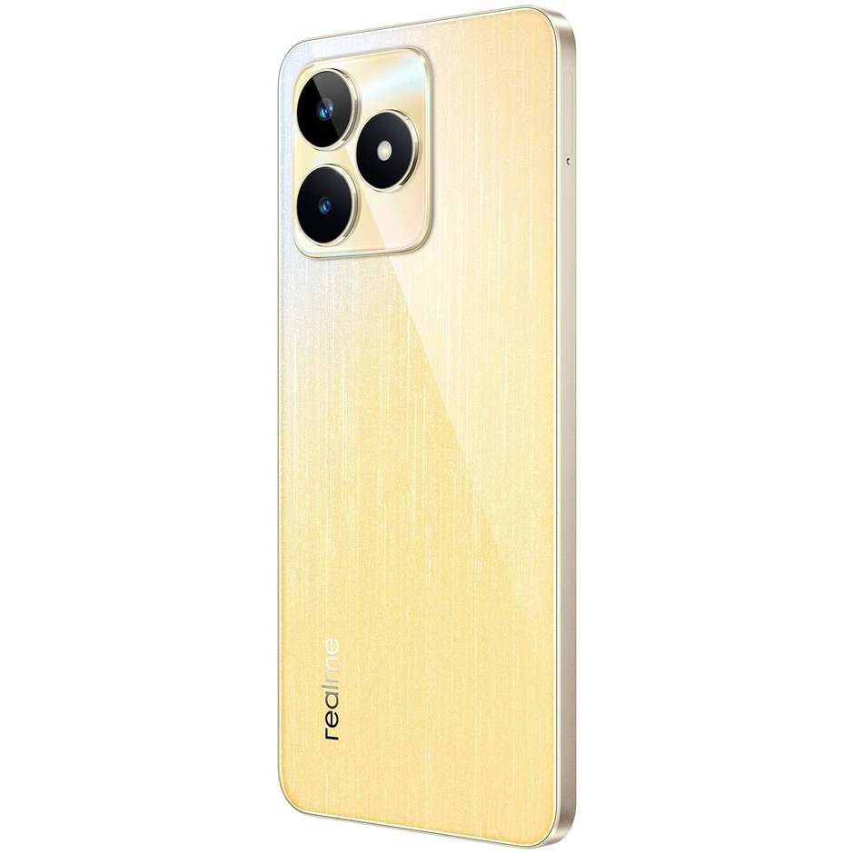 Realme C 53 Smartphone 6.74" Ram 6 GB Memoria 128 GB Android 13 Colore Oro