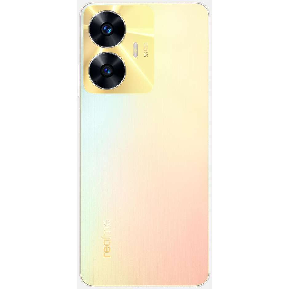 Realme C55 Smartphone 6,72 FHD Ram 6 Gb Memoria 128 Gb Android Colore Sunshower