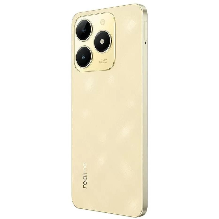 Realme C61 Smartphone 6,7" Ram 6 Gb Memoria 256 Gb Android 14 Colore Oro