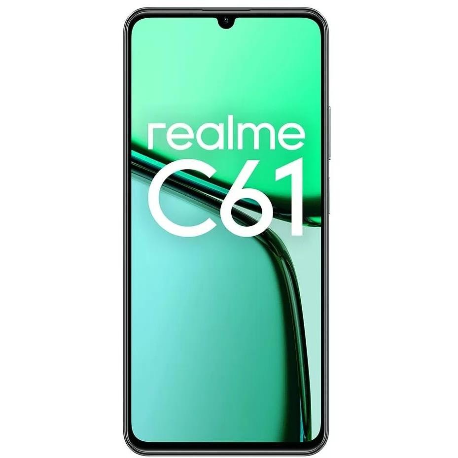 Realme C61 Smartphone 6,7" Ram 6 Gb Memoria 256 Gb Android 14 Colore Verde