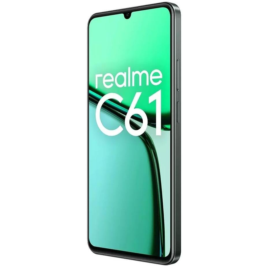 Realme C61 Smartphone 6,7" Ram 6 Gb Memoria 256 Gb Android 14 Colore Verde