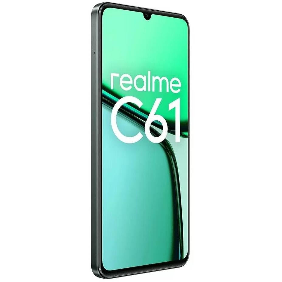 Realme C61 Smartphone 6,7" Ram 6 Gb Memoria 256 Gb Android 14 Colore Verde