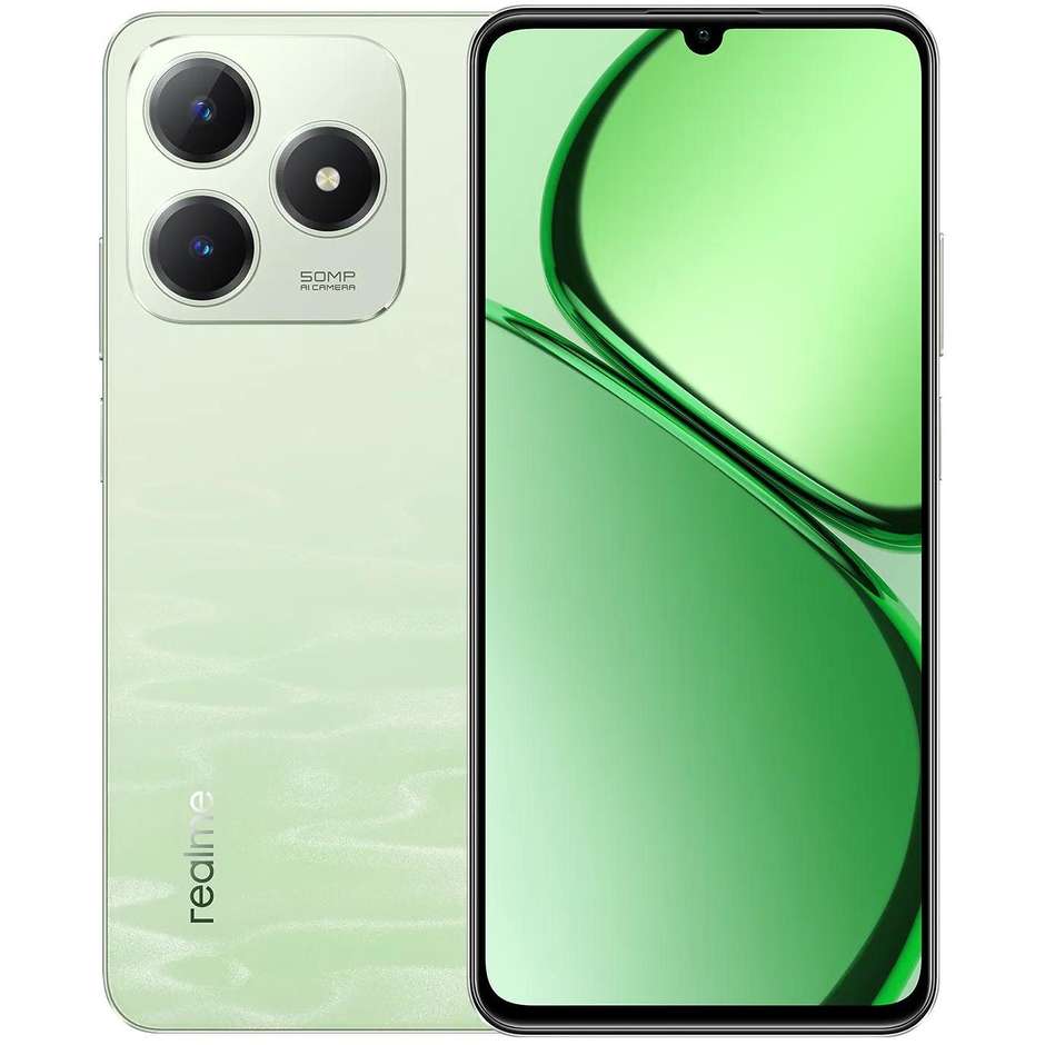 Realme C63 Smartphone 6.7" Ram 8 GB Mmemoria 256 GB Android 14 Colore Verde