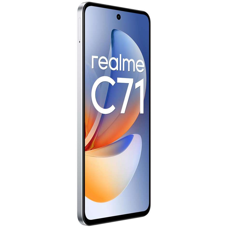 Realme C71 Smartphone 6.67" Ram 8 GB Memoria 256 GB Colore Bianco