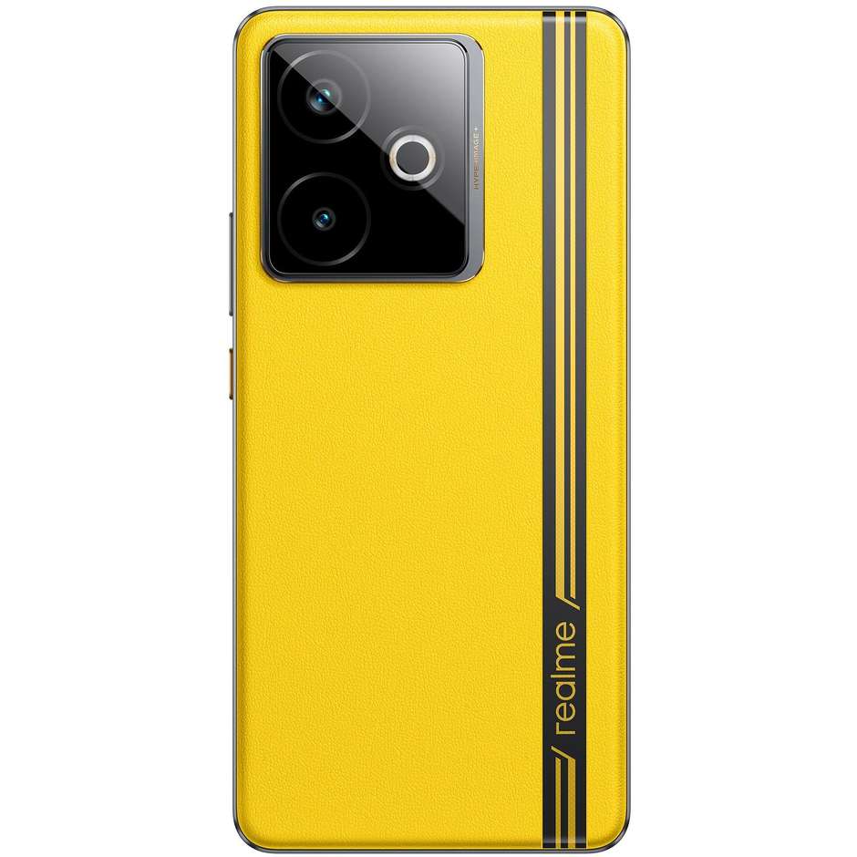 Realme GT 7T Smartphone 5G 6.8" Ram 12 GB Memoria 256 GB Android 15 Colore Giallo