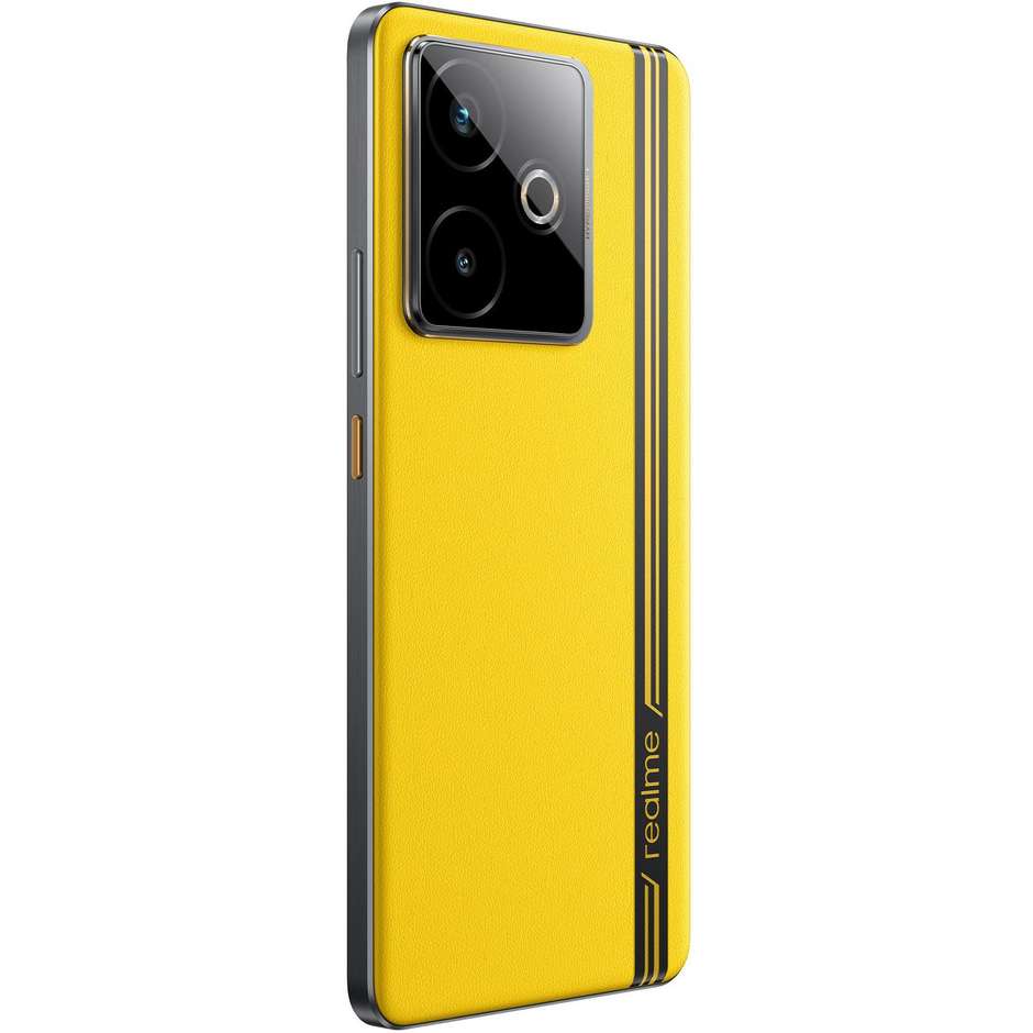 Realme GT 7T Smartphone 5G 6.8" Ram 12 GB Memoria 256 GB Android 15 Colore Giallo