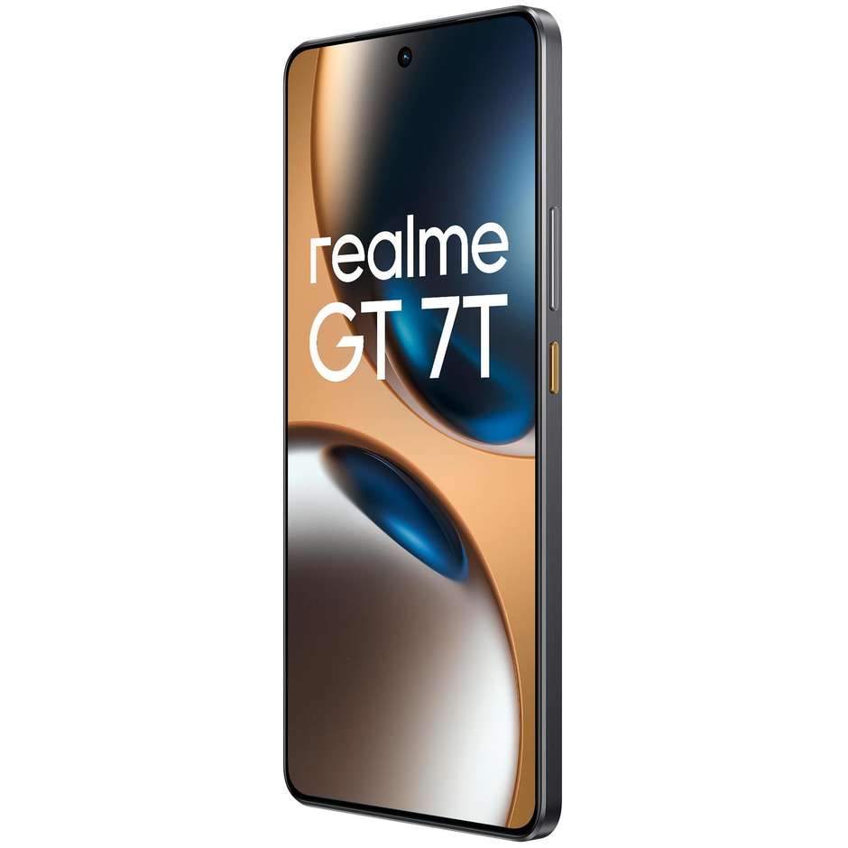 Realme GT 7T Smartphone 5G 6.8" Ram 12 GB Memoria 256 GB Android 15 Colore Giallo