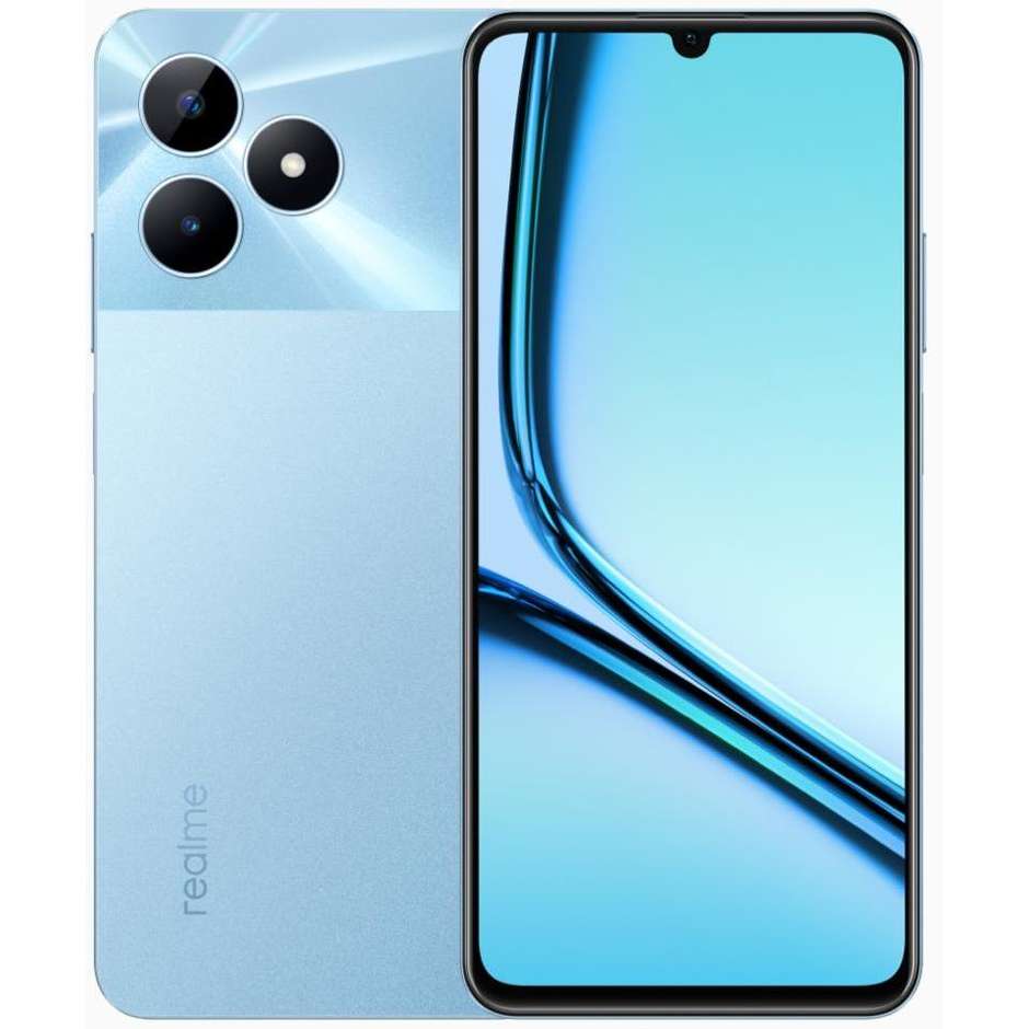 Realme Note 50 Smartphone 6,74" FHD+ Ram 4 Gb Memoria 128 Gb Android colore blue