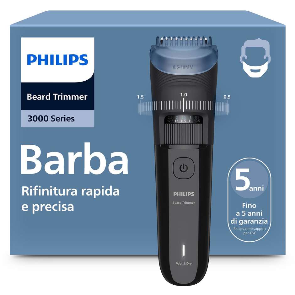 regolabarba serie 3000 70 min. wet & dry 0,5 - 20