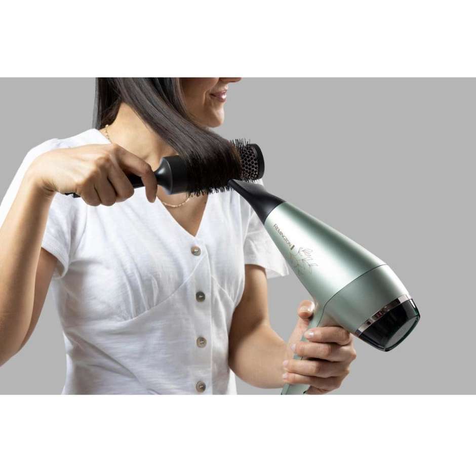 Remington Botanicals AC5860 Asciugacapelli Professionale con Micro-Nutrienti Botanici 2300 W Verde