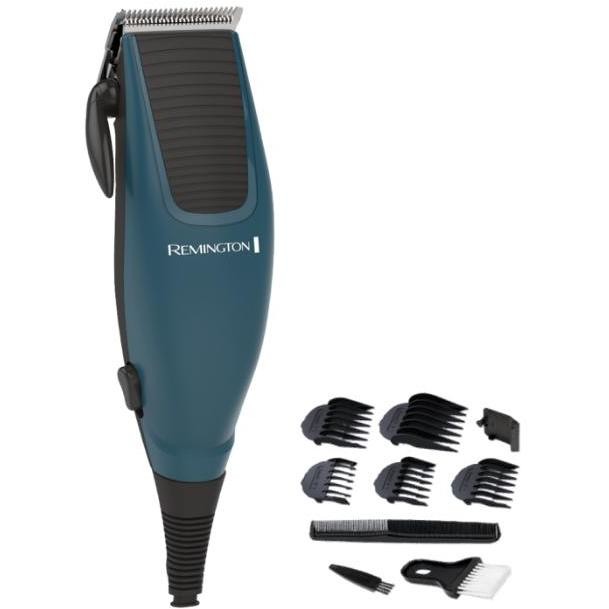 Remington HC5020 Tagliacapelli Lame in Acciaio Inox + Accessori 0,5-18mm Colore Verde